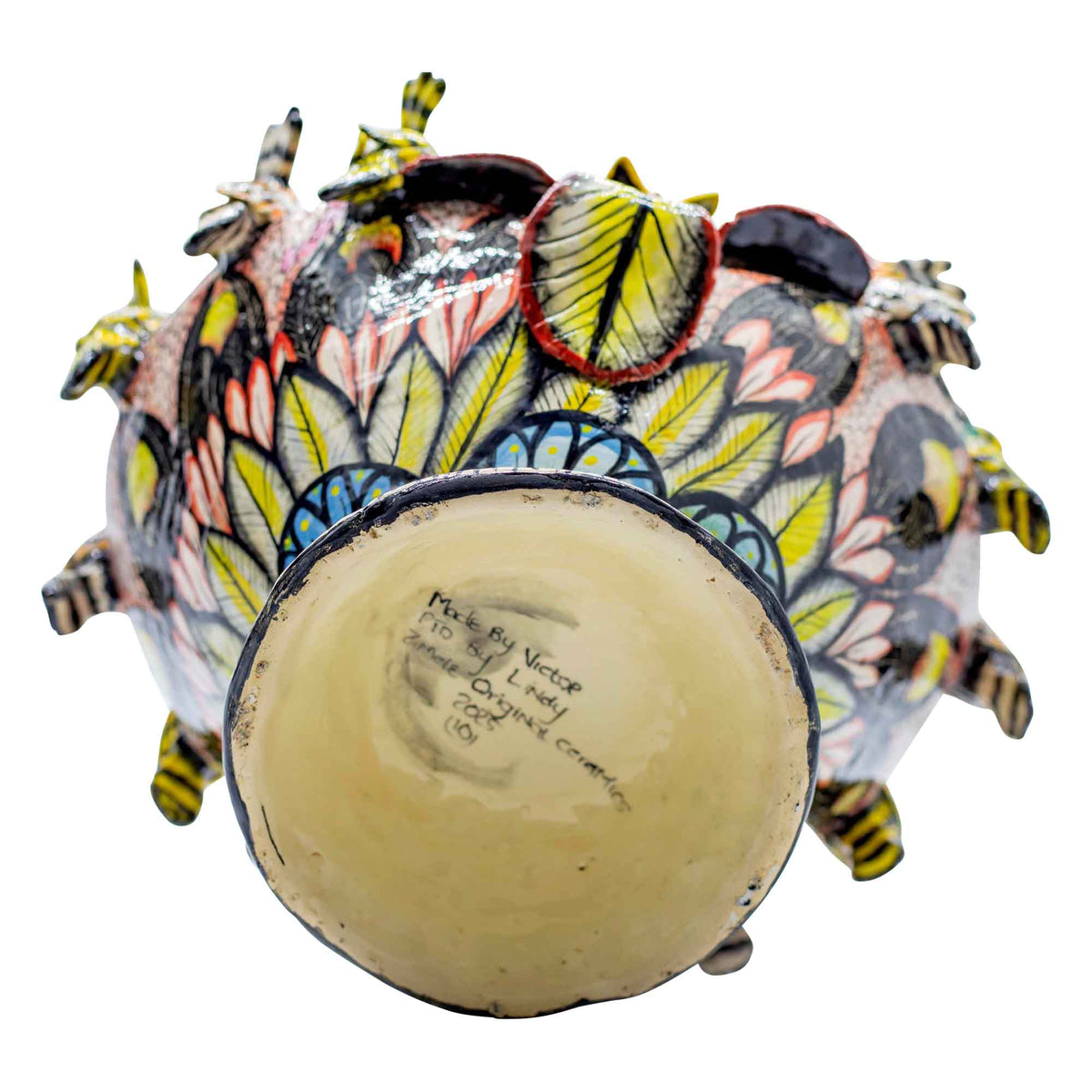 Hoopoes black bowl
