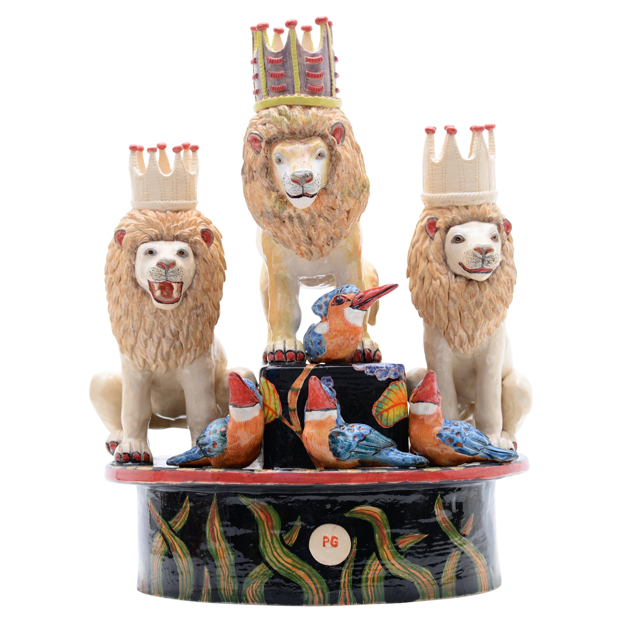 Lion sculpture