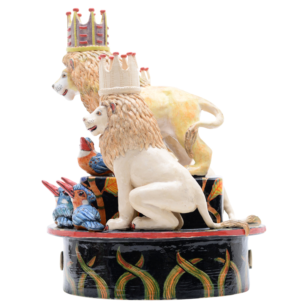 Lion sculpture