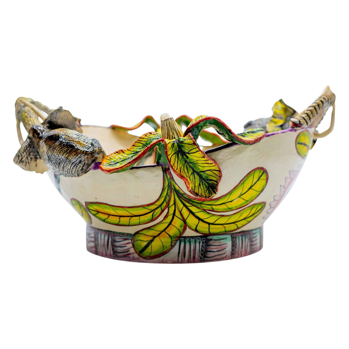 Elephant & flower bowl
