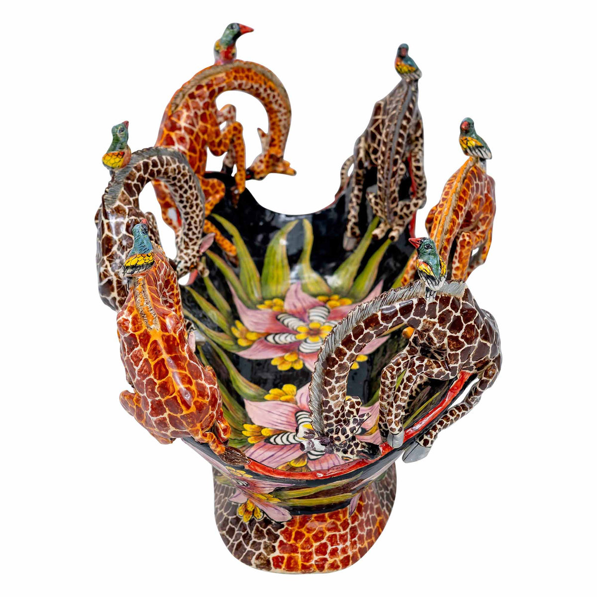 Giraffe & Sunbird Bowl