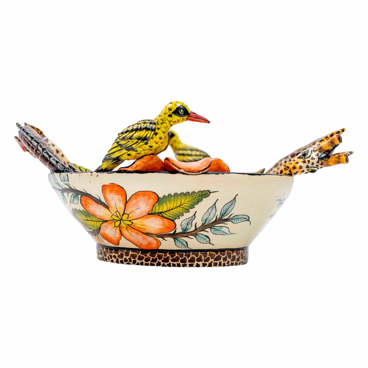 Giraffe & Sunbird Bowl