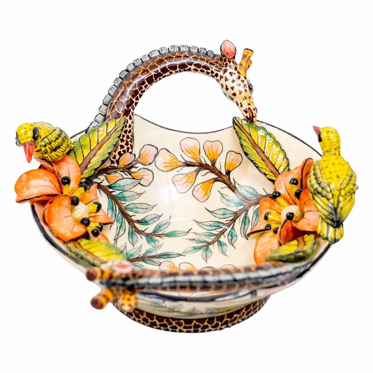 Giraffe & Sunbird Bowl