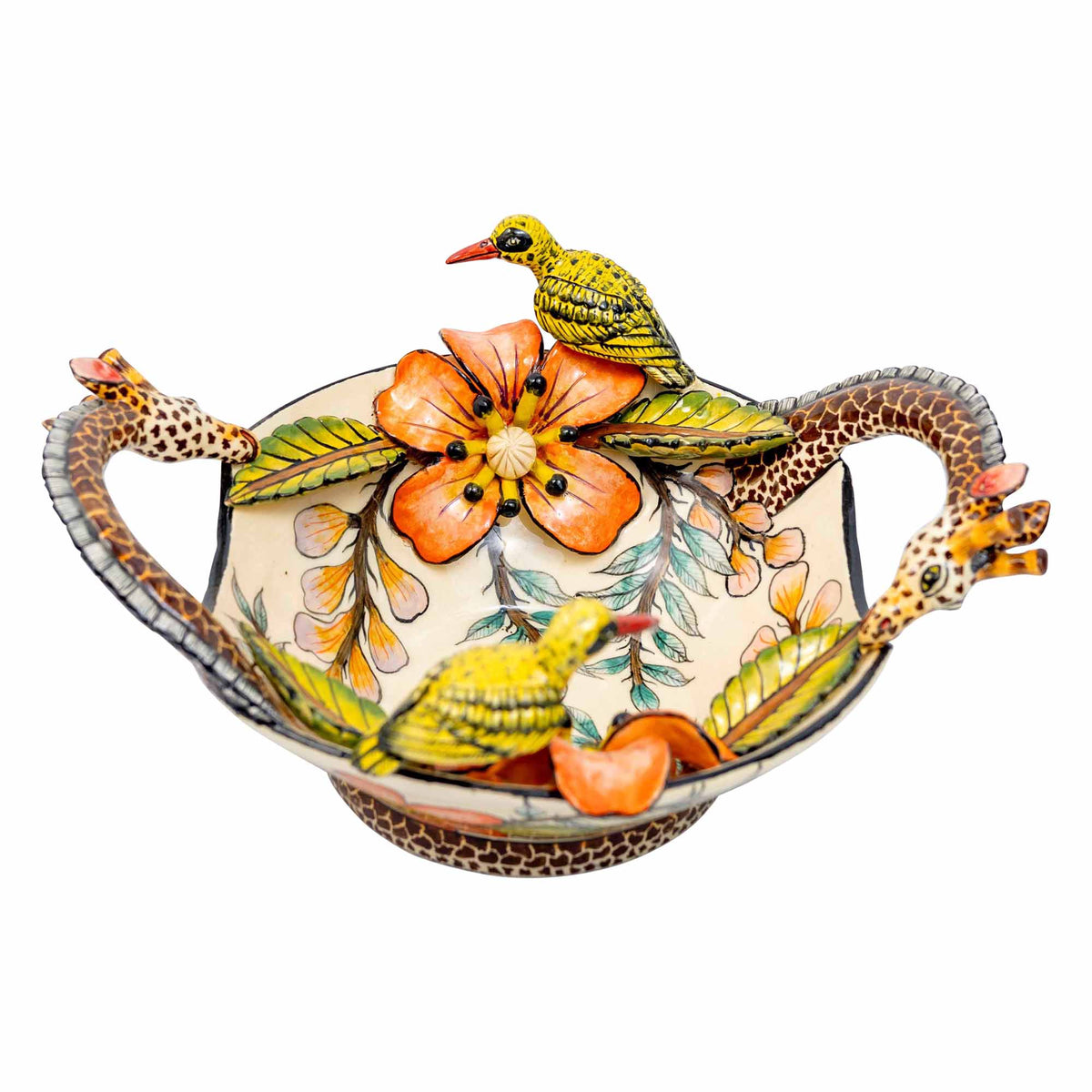 Giraffe & Sunbird Bowl