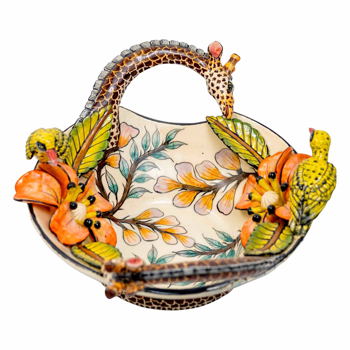 Giraffe & Sunbird Bowl