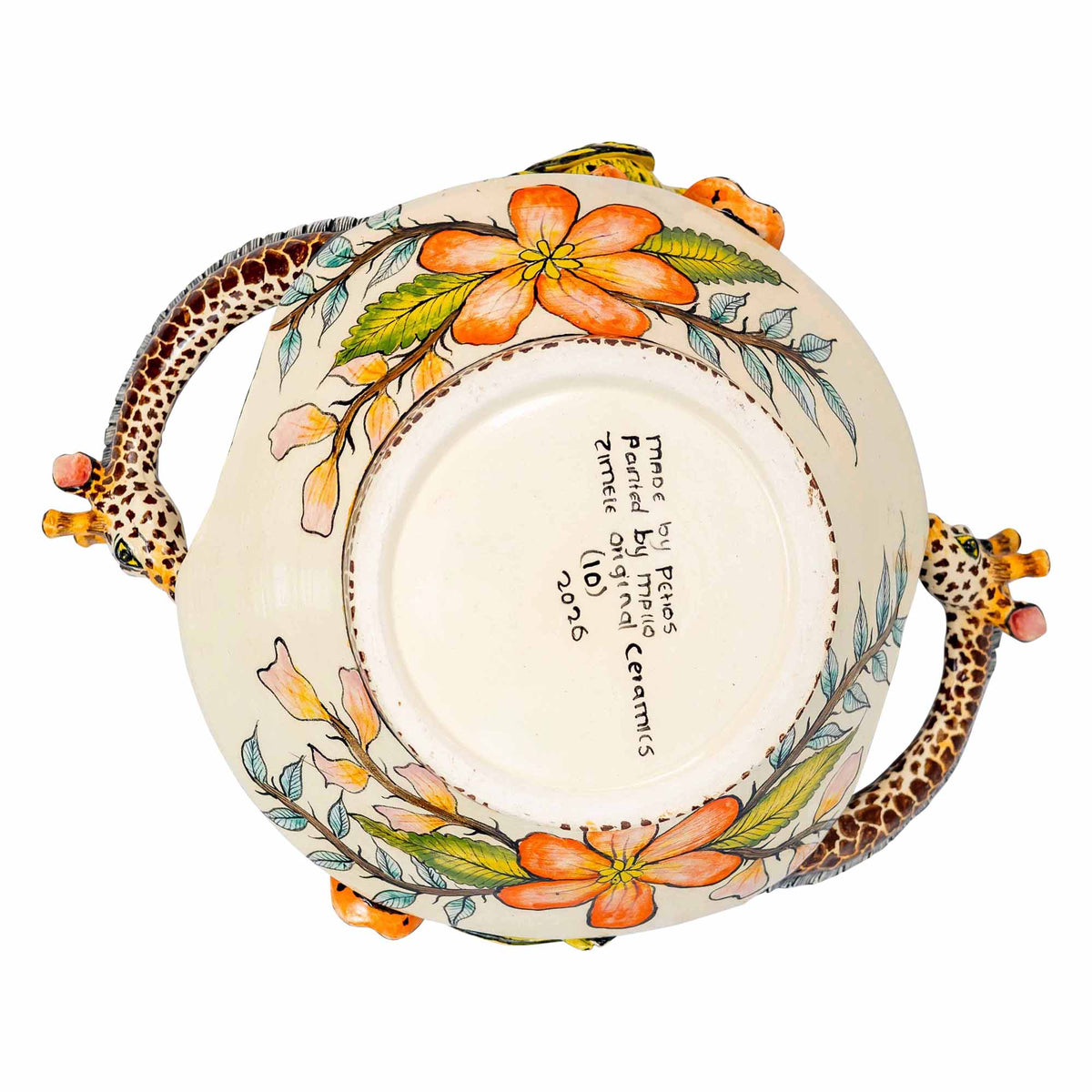 Giraffe & Sunbird Bowl