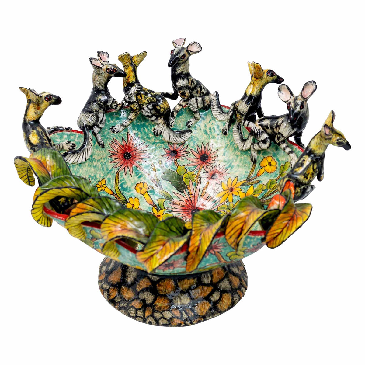 Wild Dog Raised Bowl