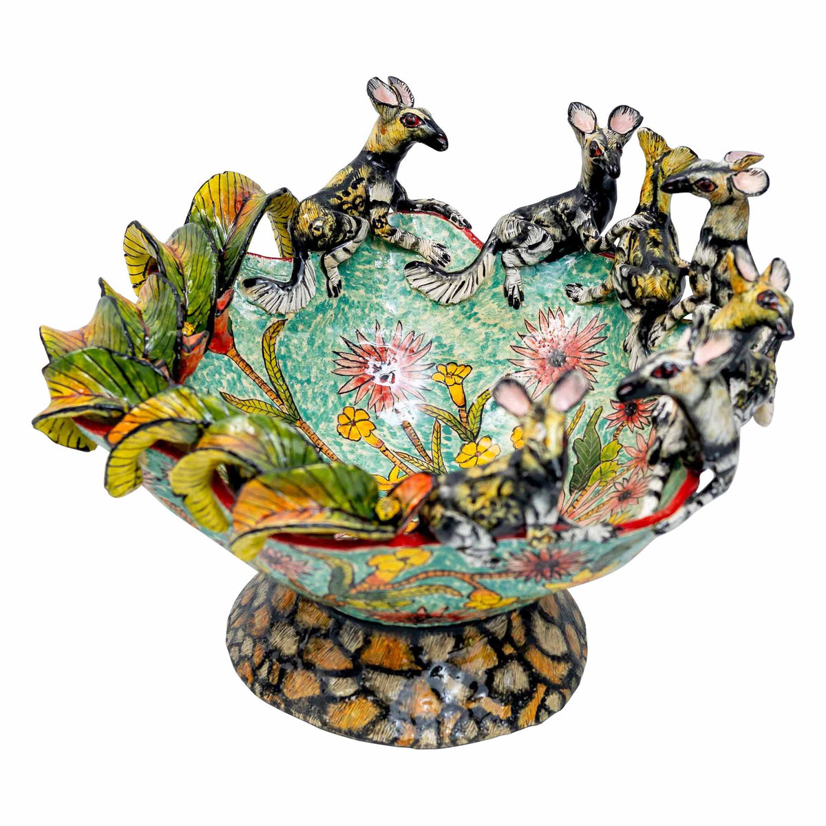 Wild Dog Raised Bowl