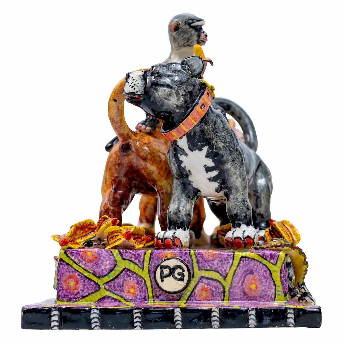 Monkey Floral Rider