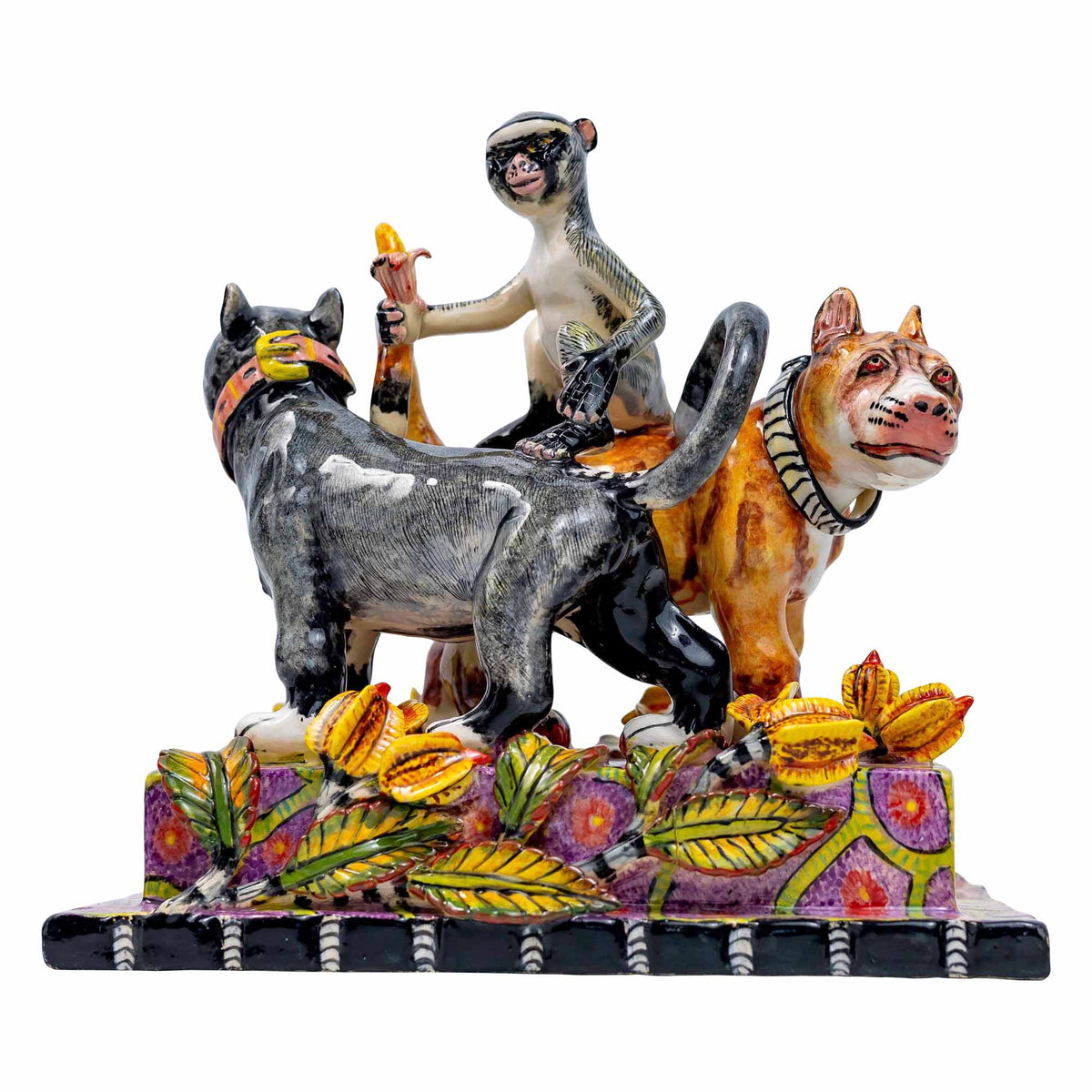 Monkey Floral Rider