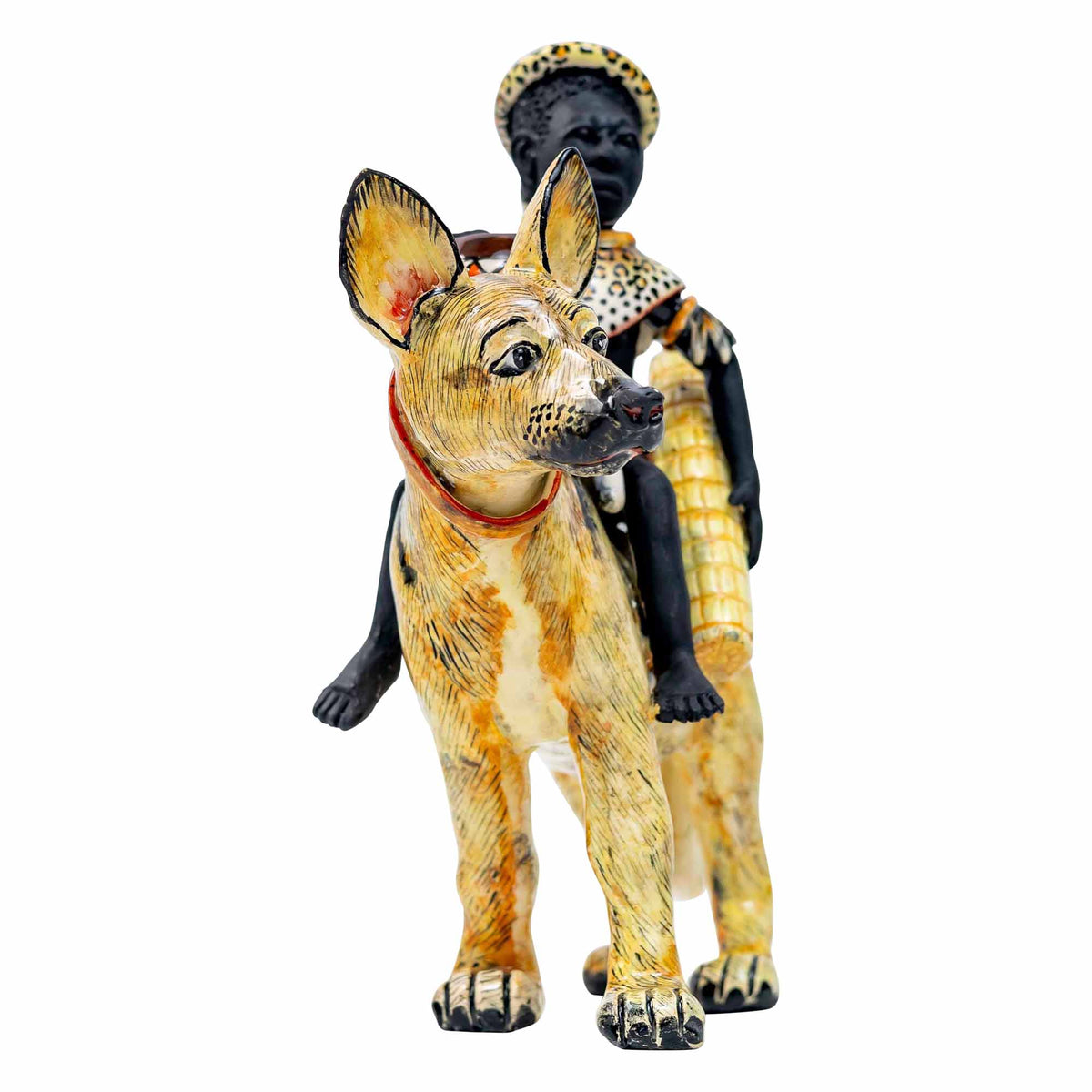 Man German Shepherd Rider
