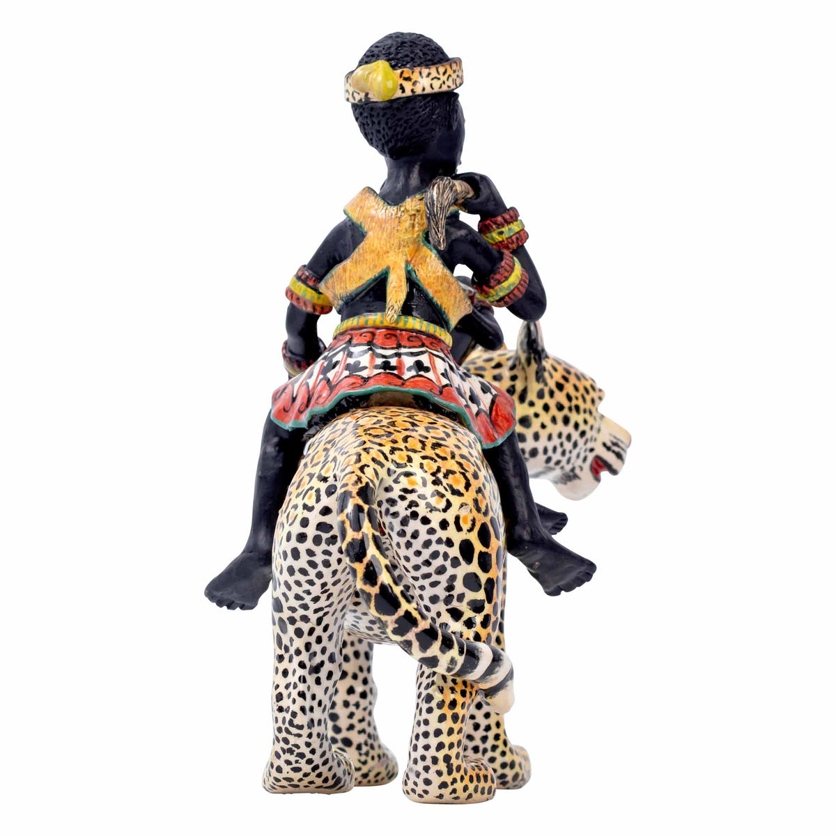 African Family Leopard Rider