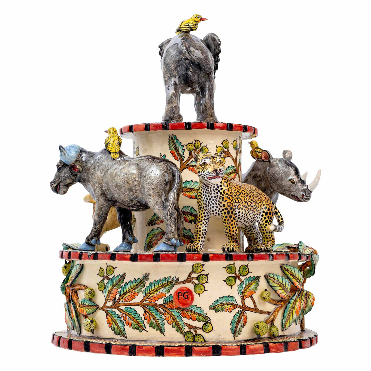 African Big Five Sculpture