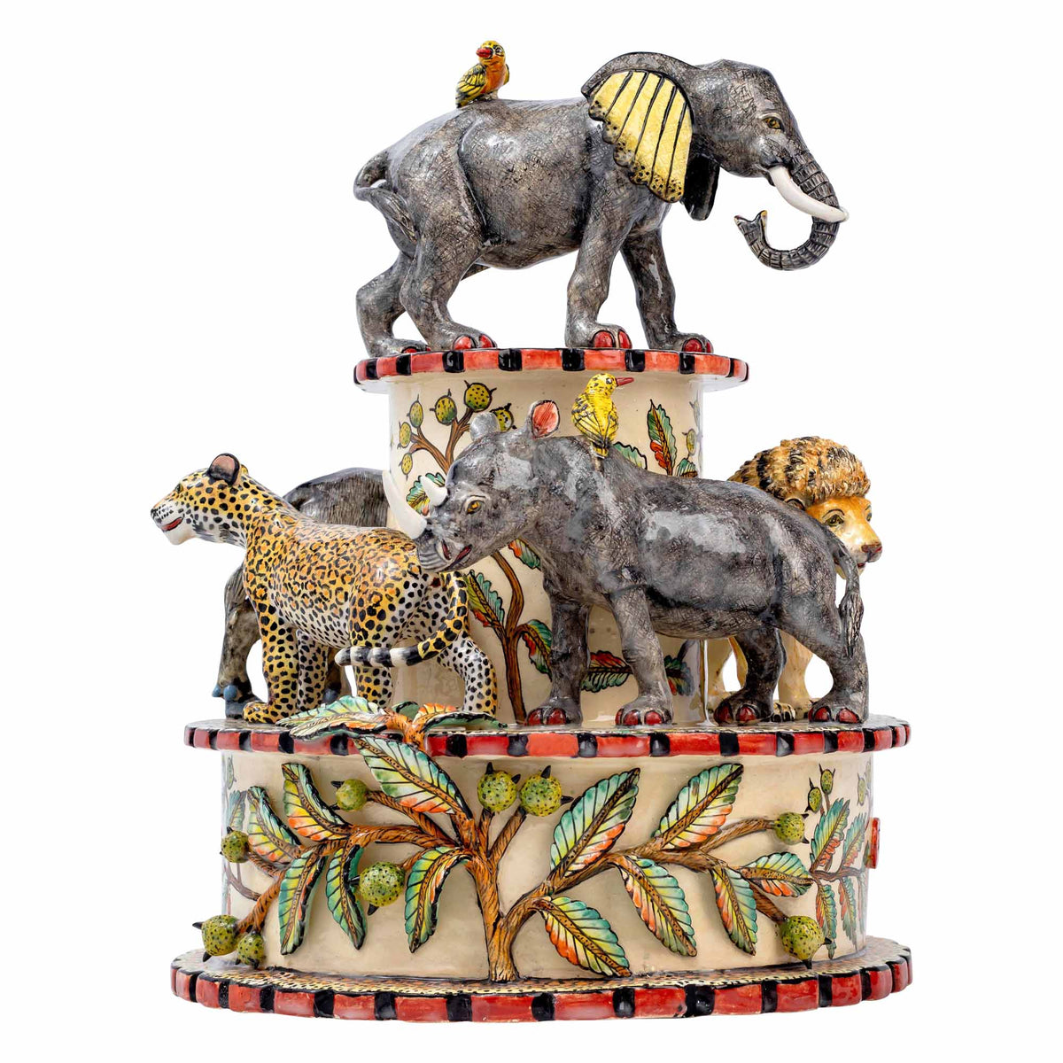 African Big Five Sculpture