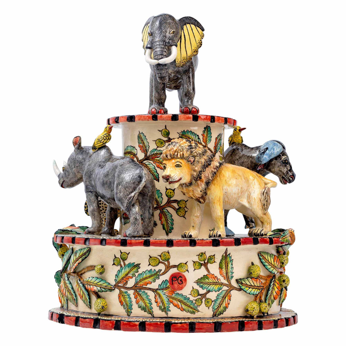 African Big Five Sculpture