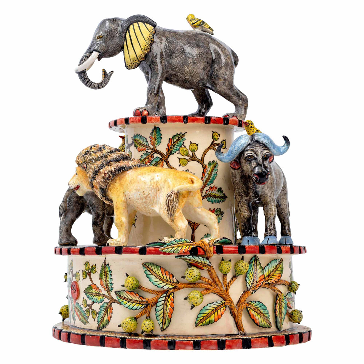 African Big Five Sculpture