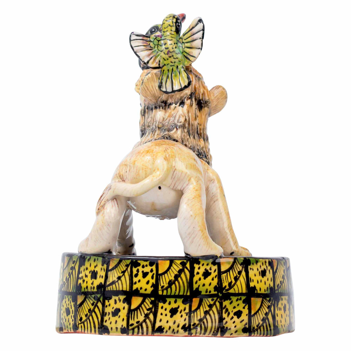 Sunbirds Lion Head Sculpture