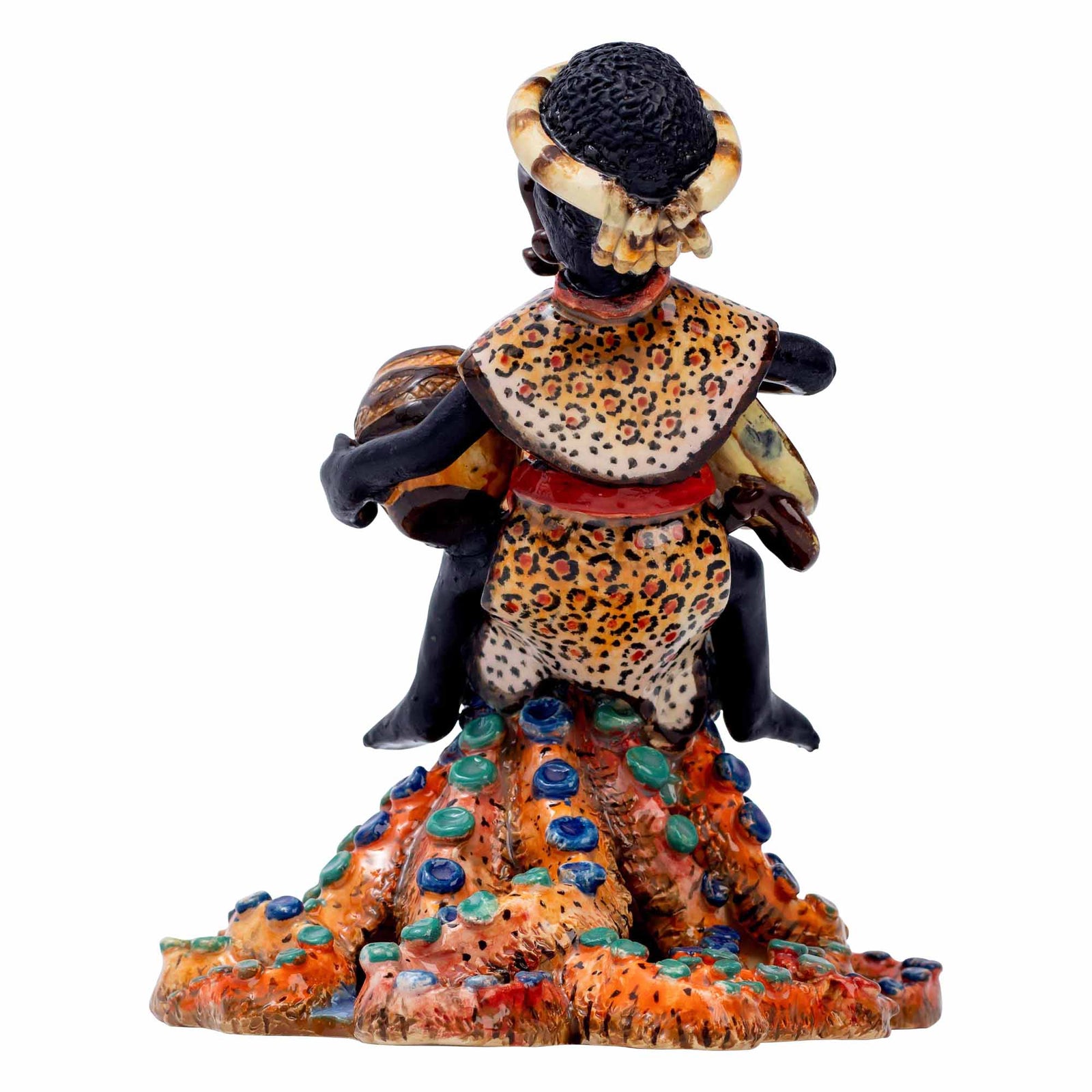 African Man Octopus Platter