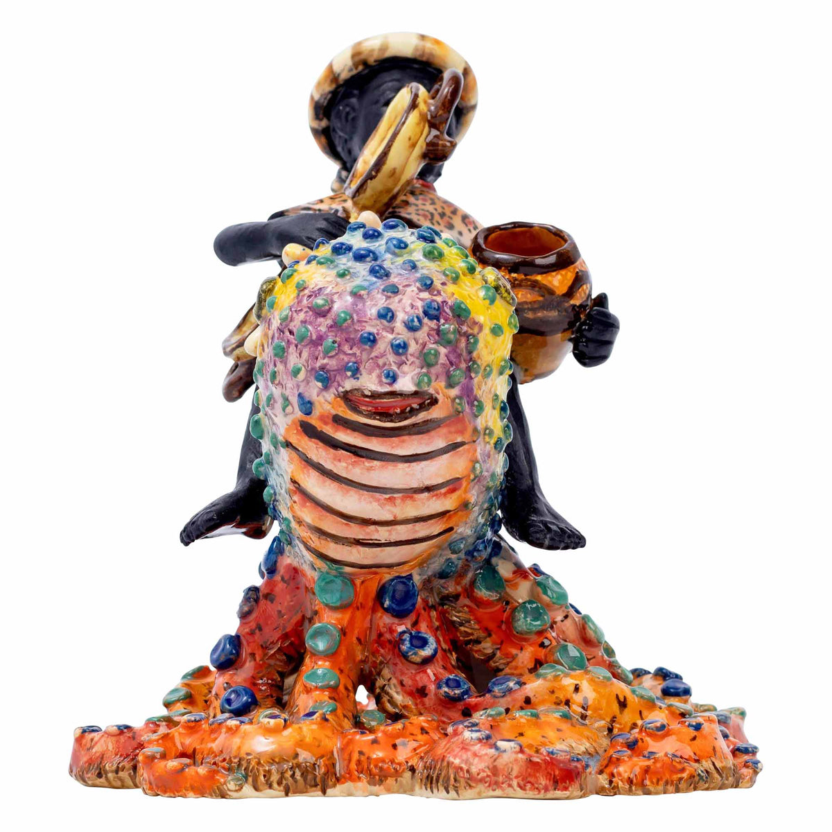 African Man Octopus Platter