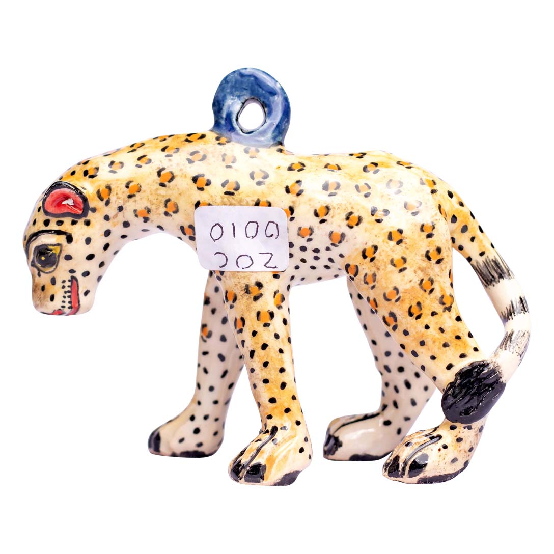 Leopard ornament