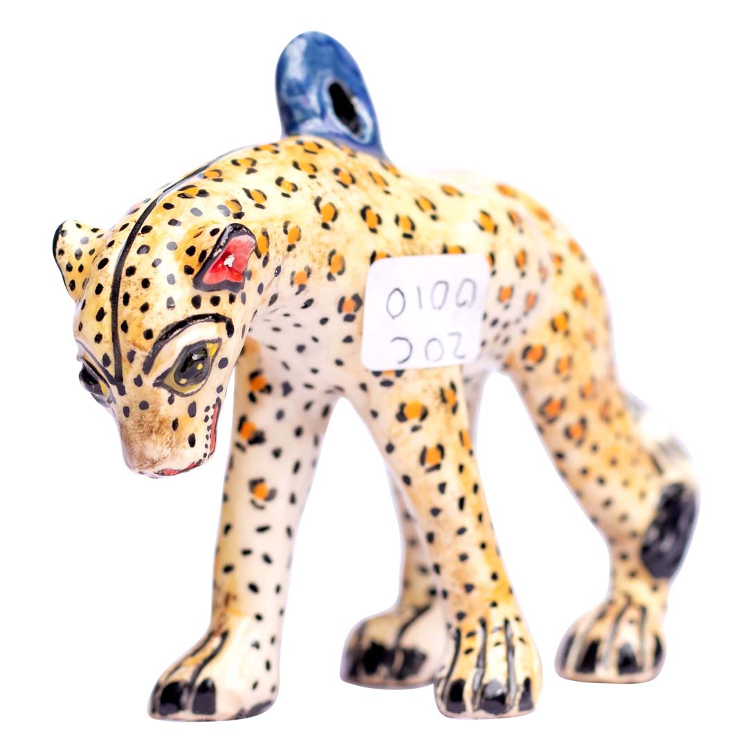 Leopard ornament