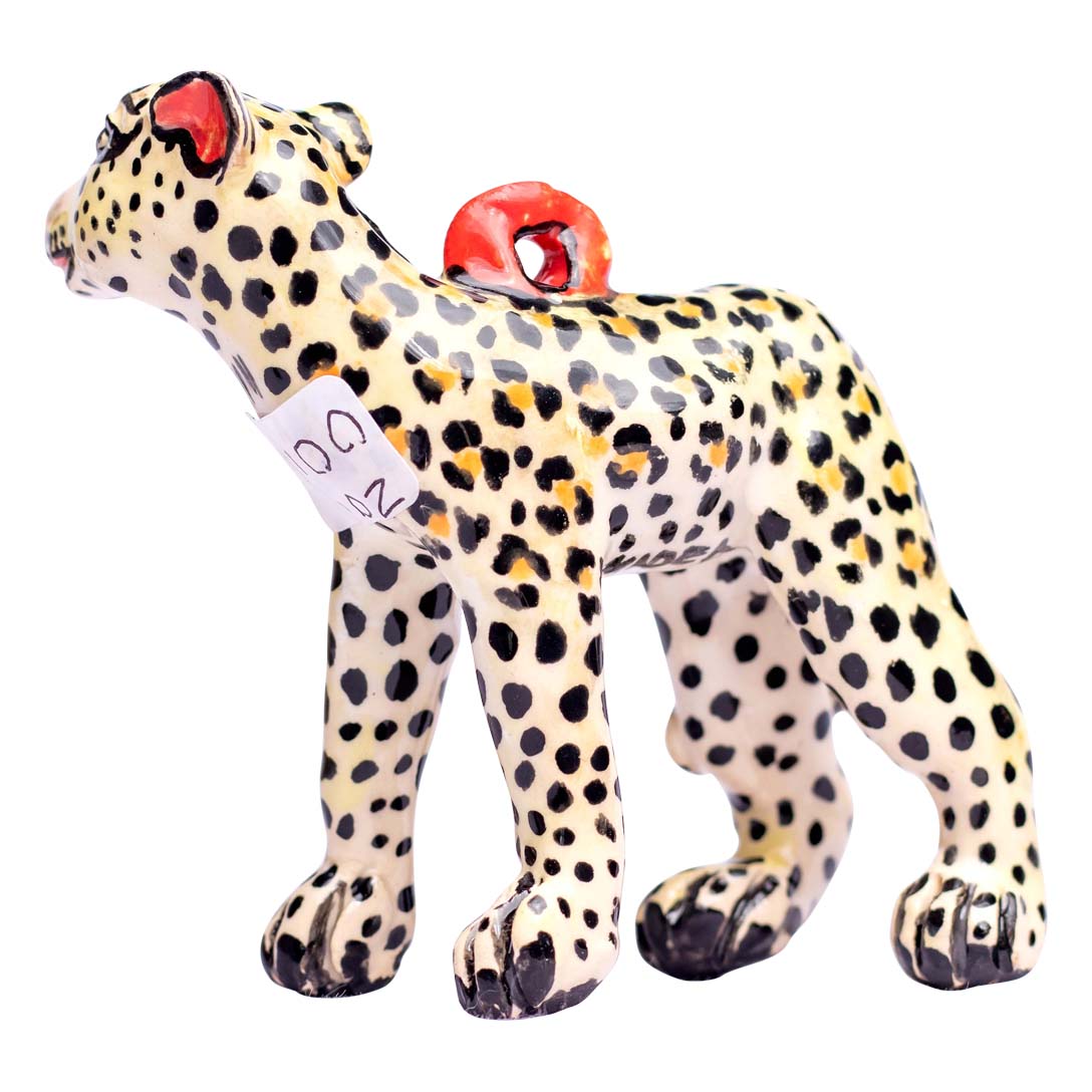 Leopard ornament