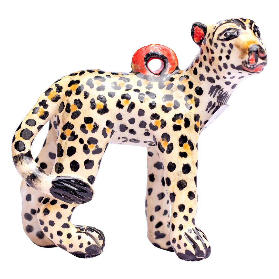 Leopard ornament