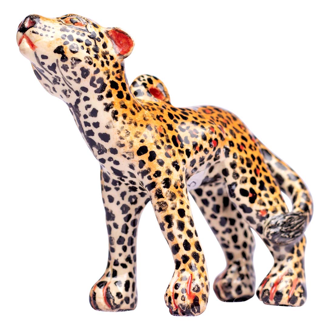 Leopard ornament