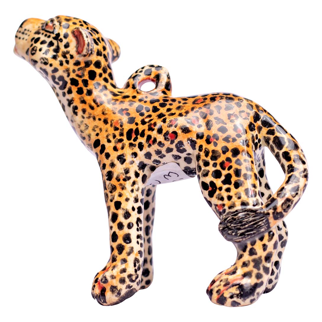 Leopard ornament