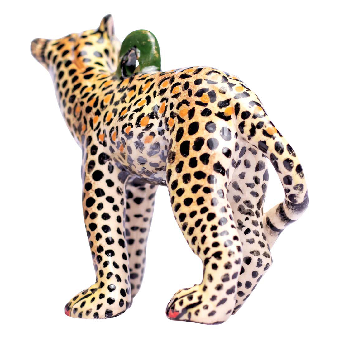 Leopard ornament