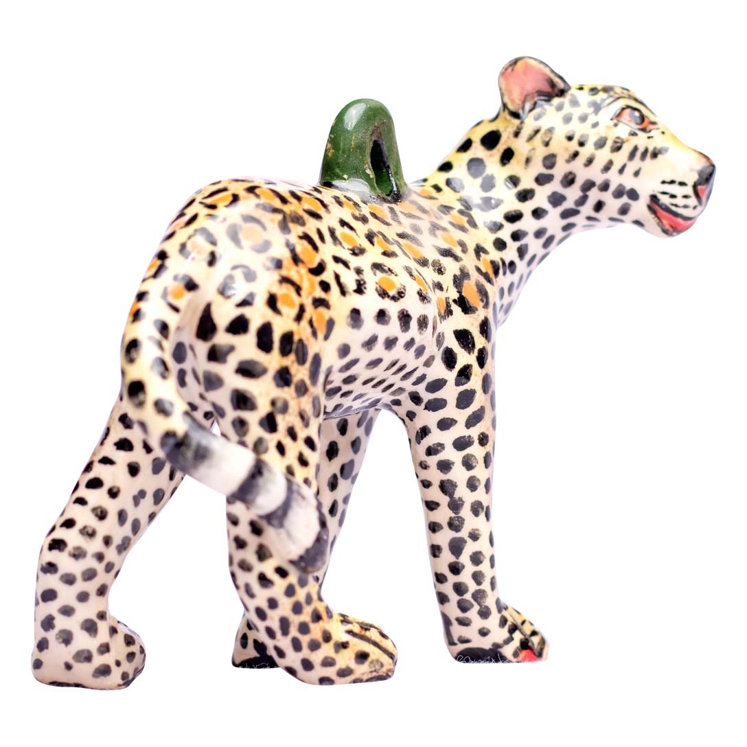 Leopard ornament