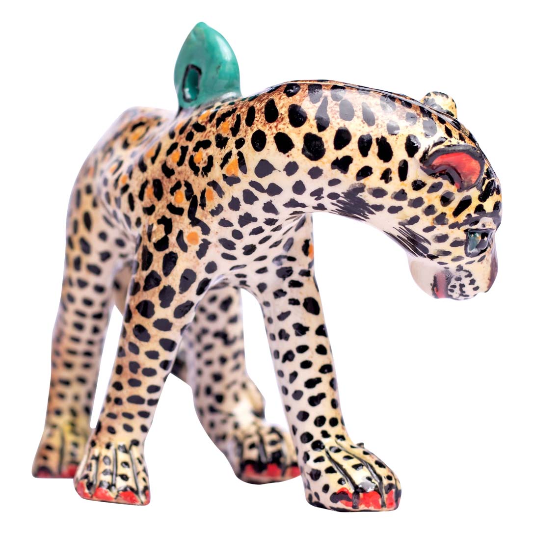 Leopard ornament