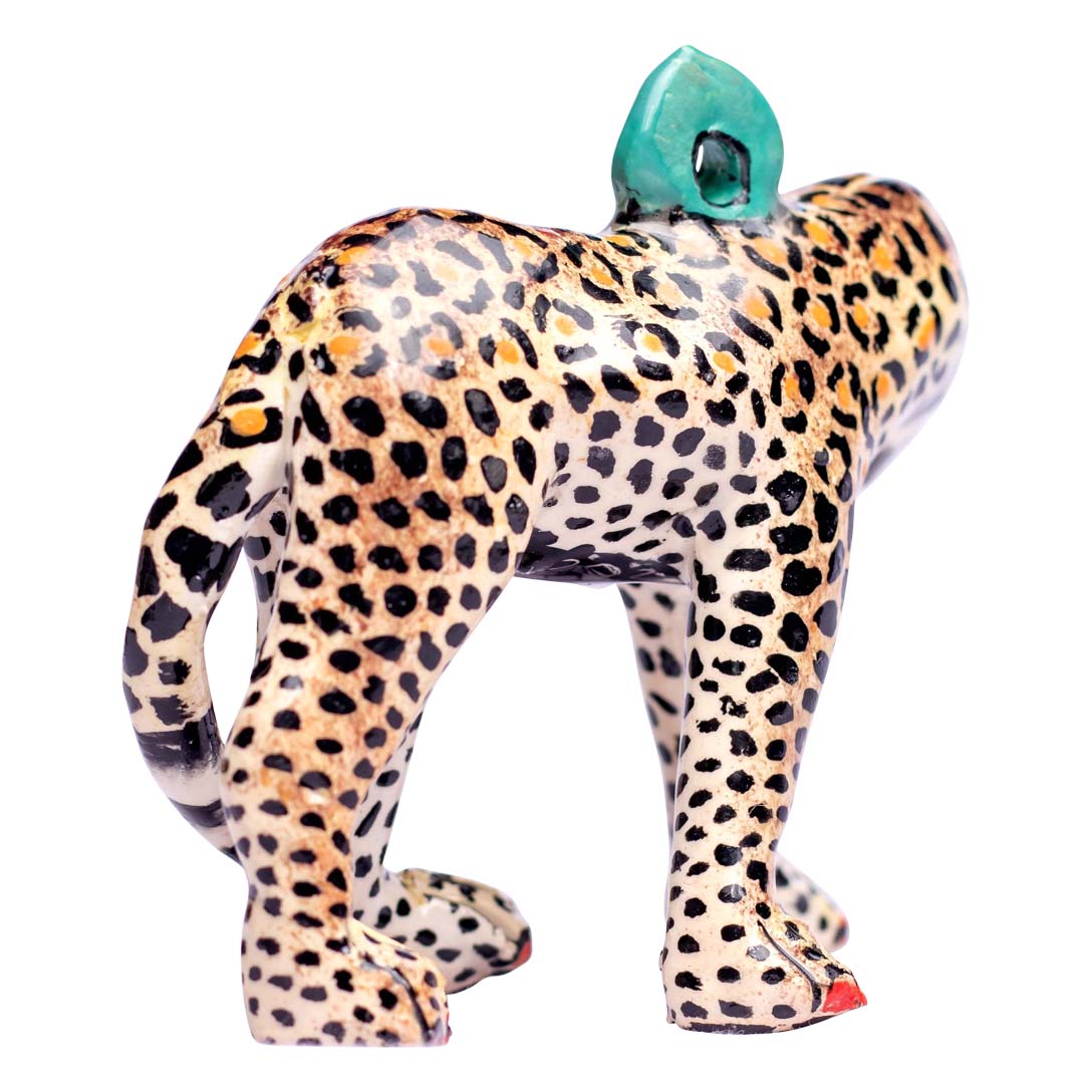 Leopard ornament