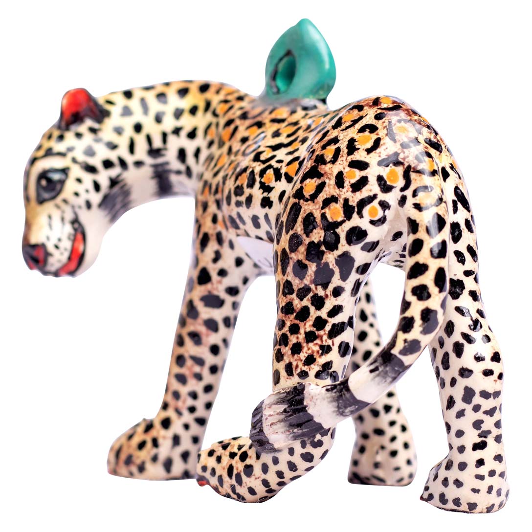 Leopard ornament
