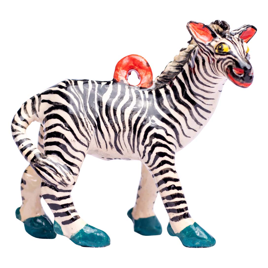 Zebra ornament