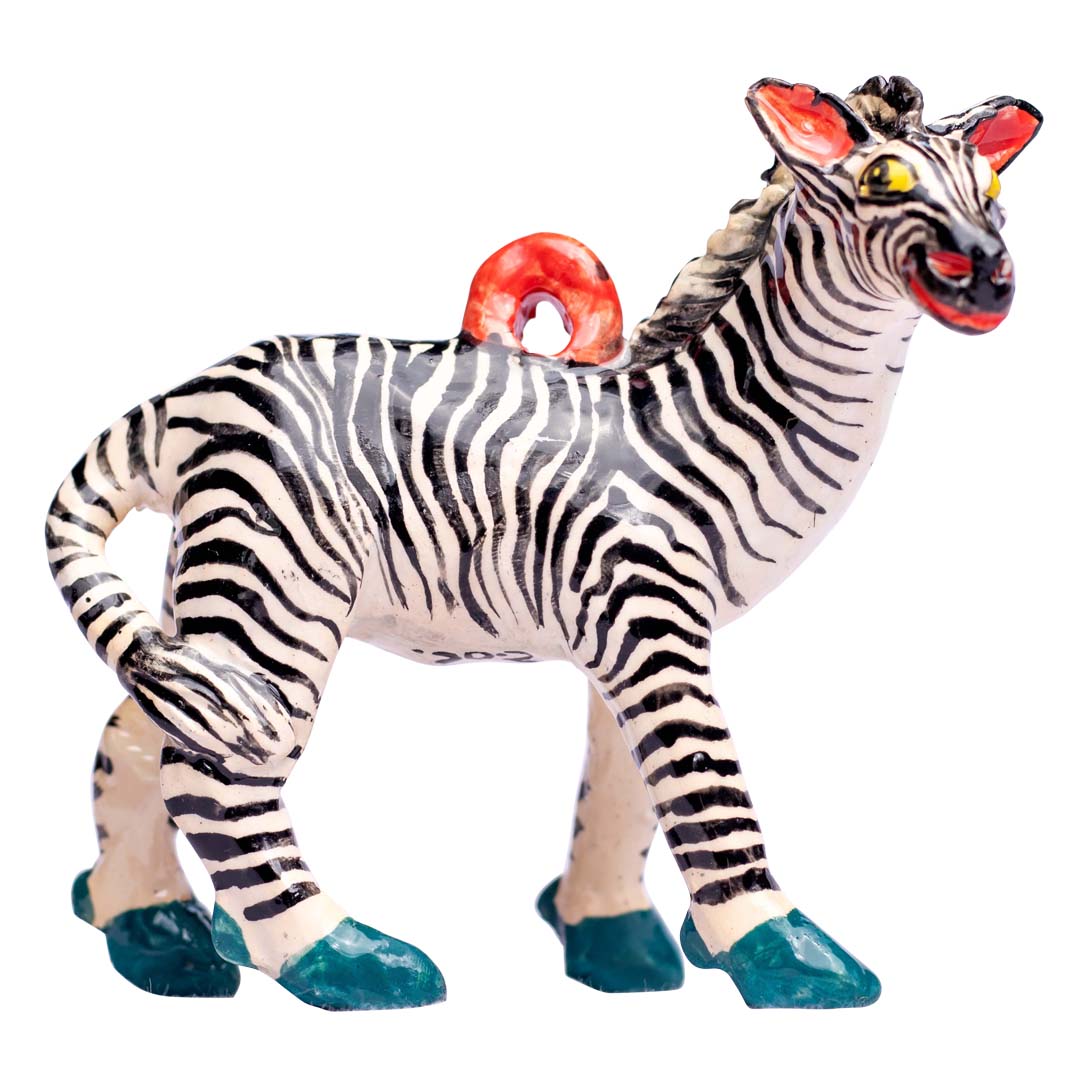 Zebra ornament