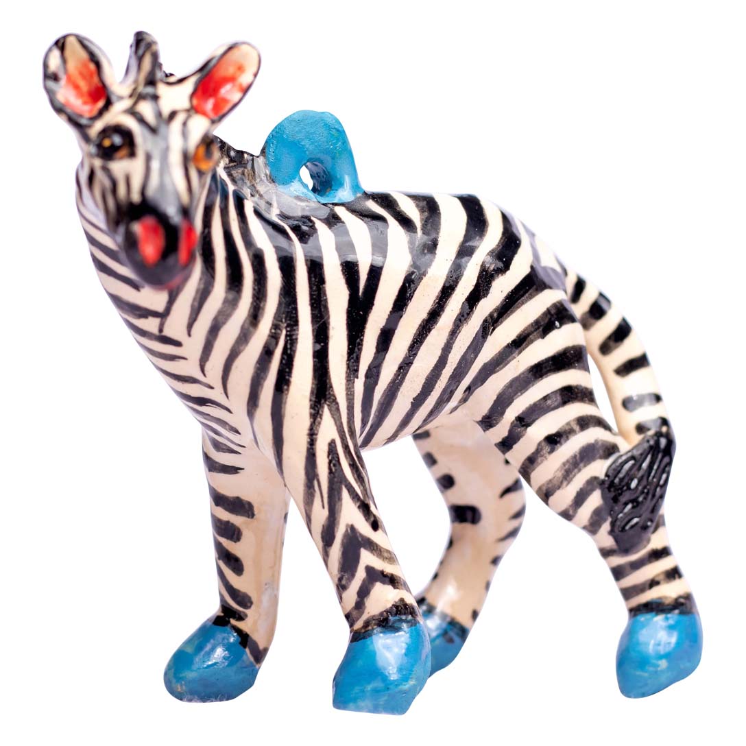 Zebra ornament