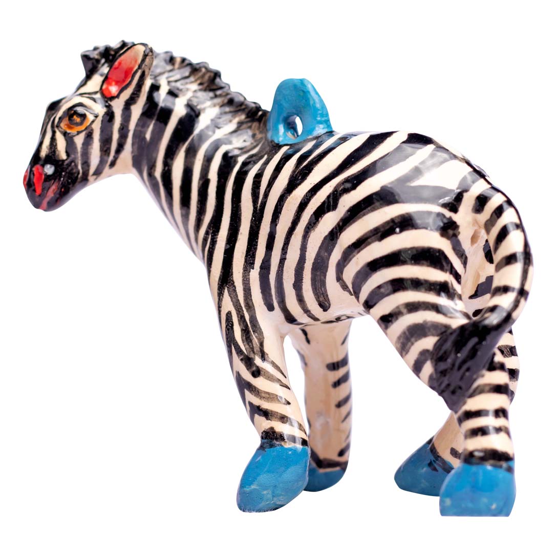 Zebra ornament