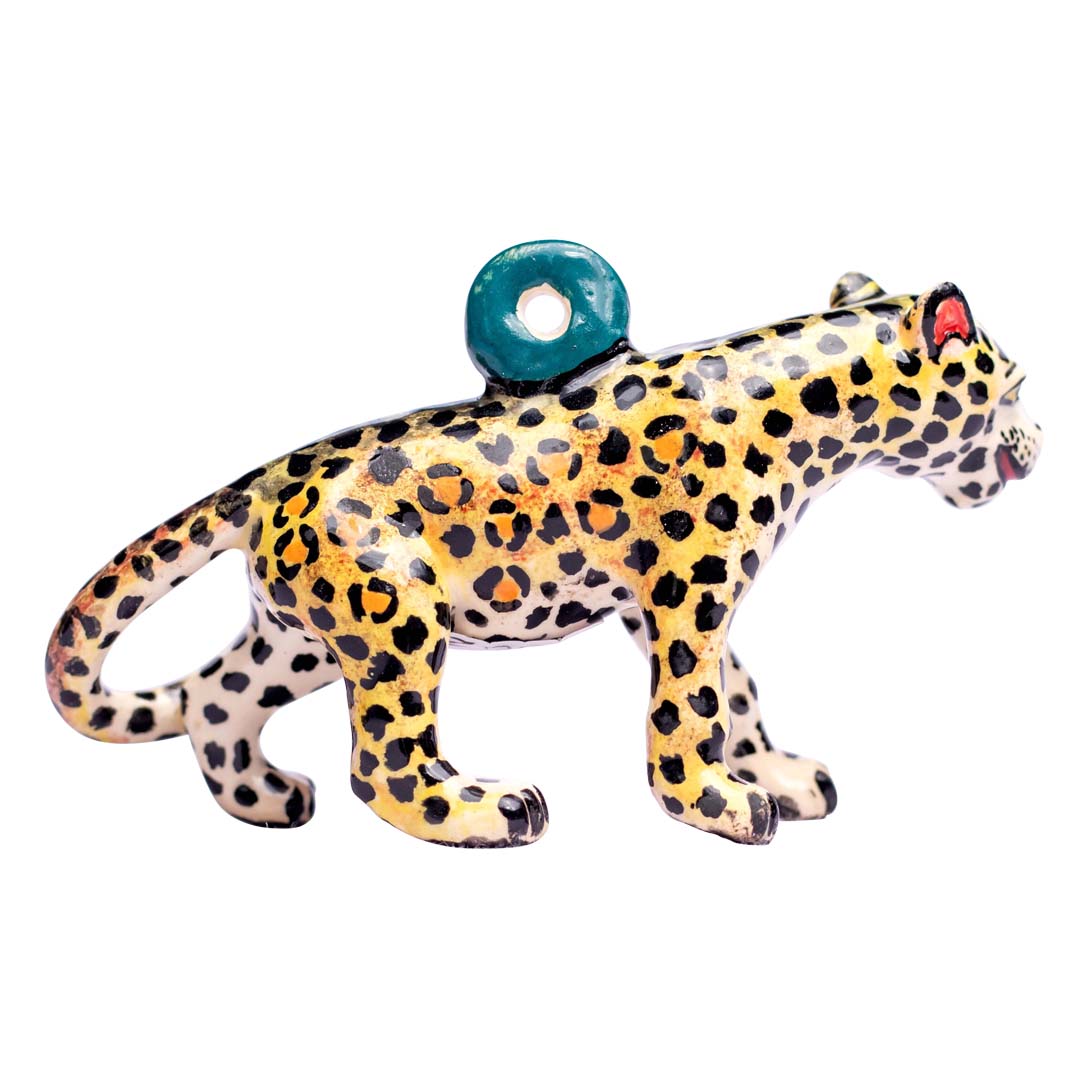 Leopard ornament