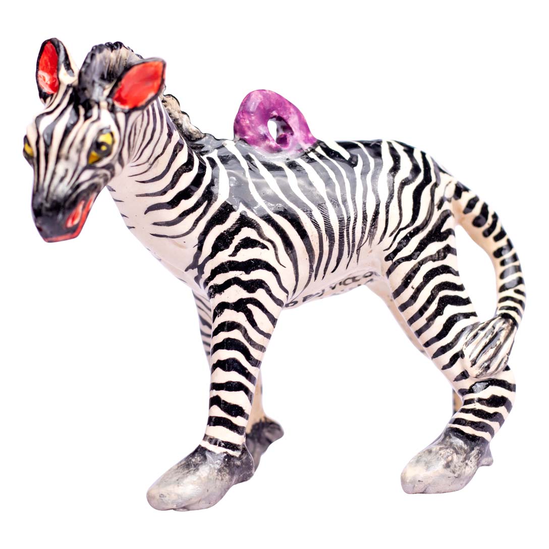 Zebra ornament