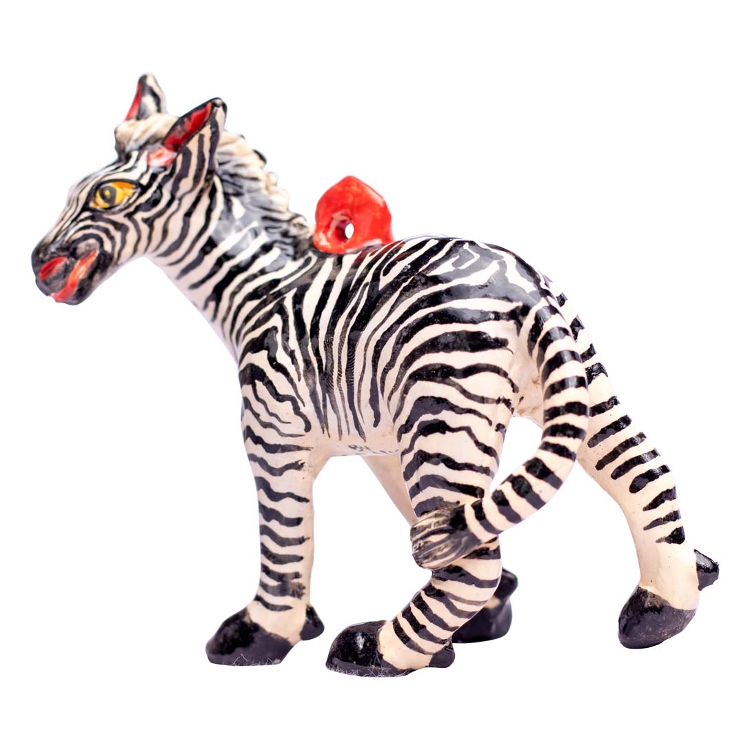 Zebra ornament