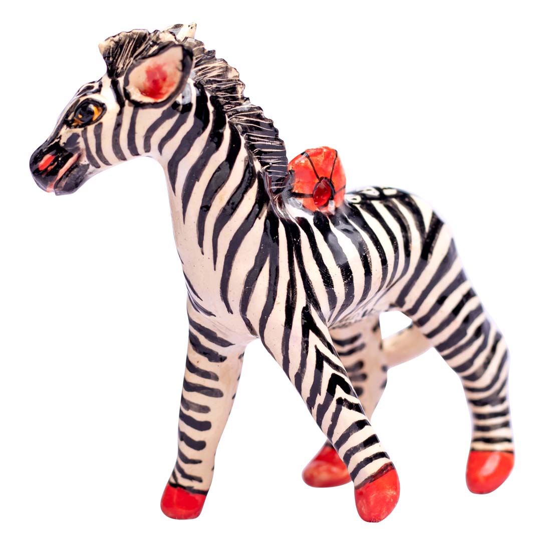 Zebra ornament