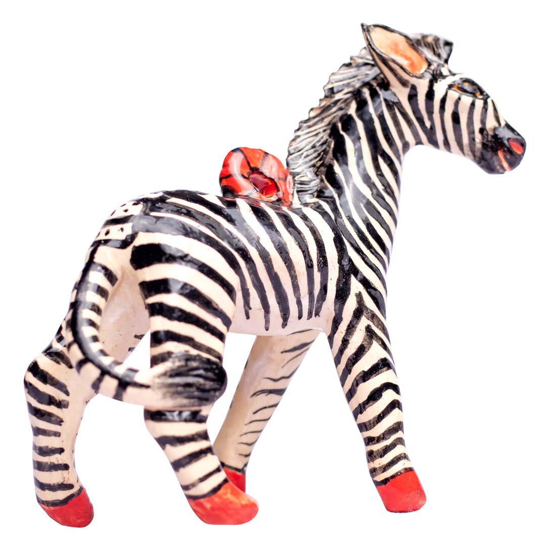 Zebra ornament