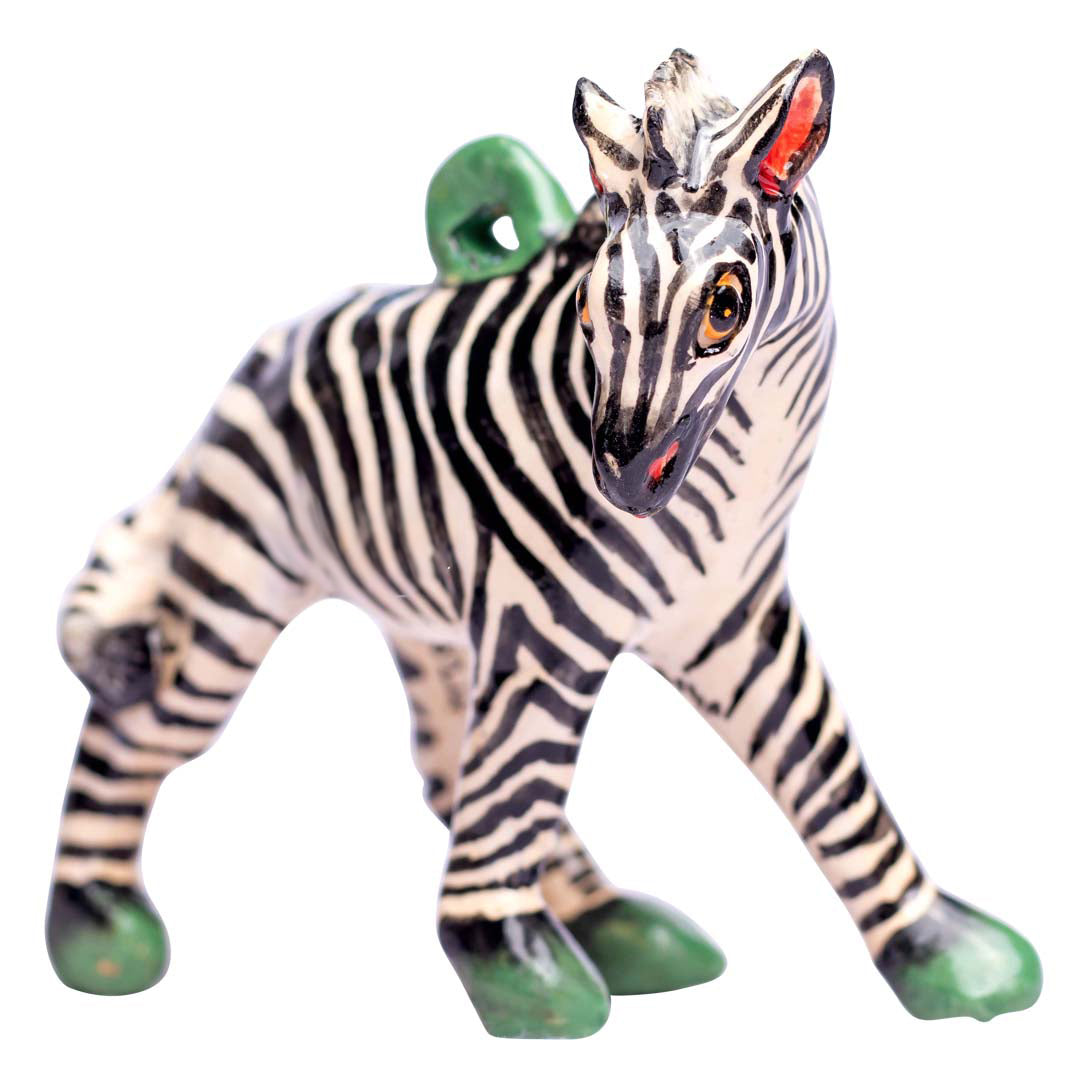 Zebra ornament