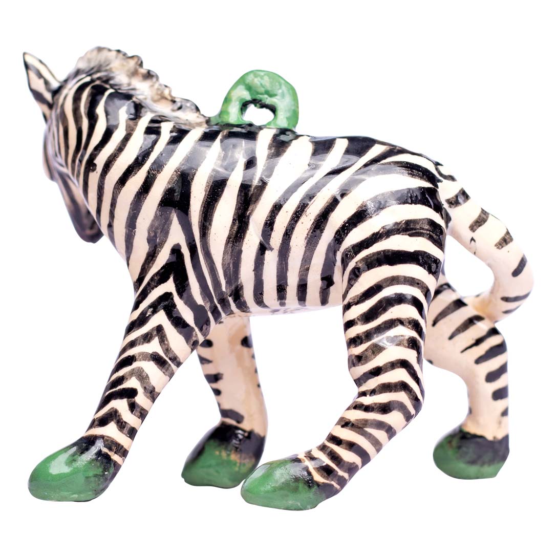 Zebra ornament