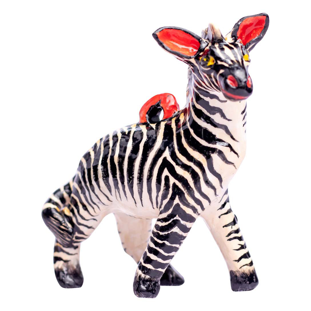 Zebra ornament