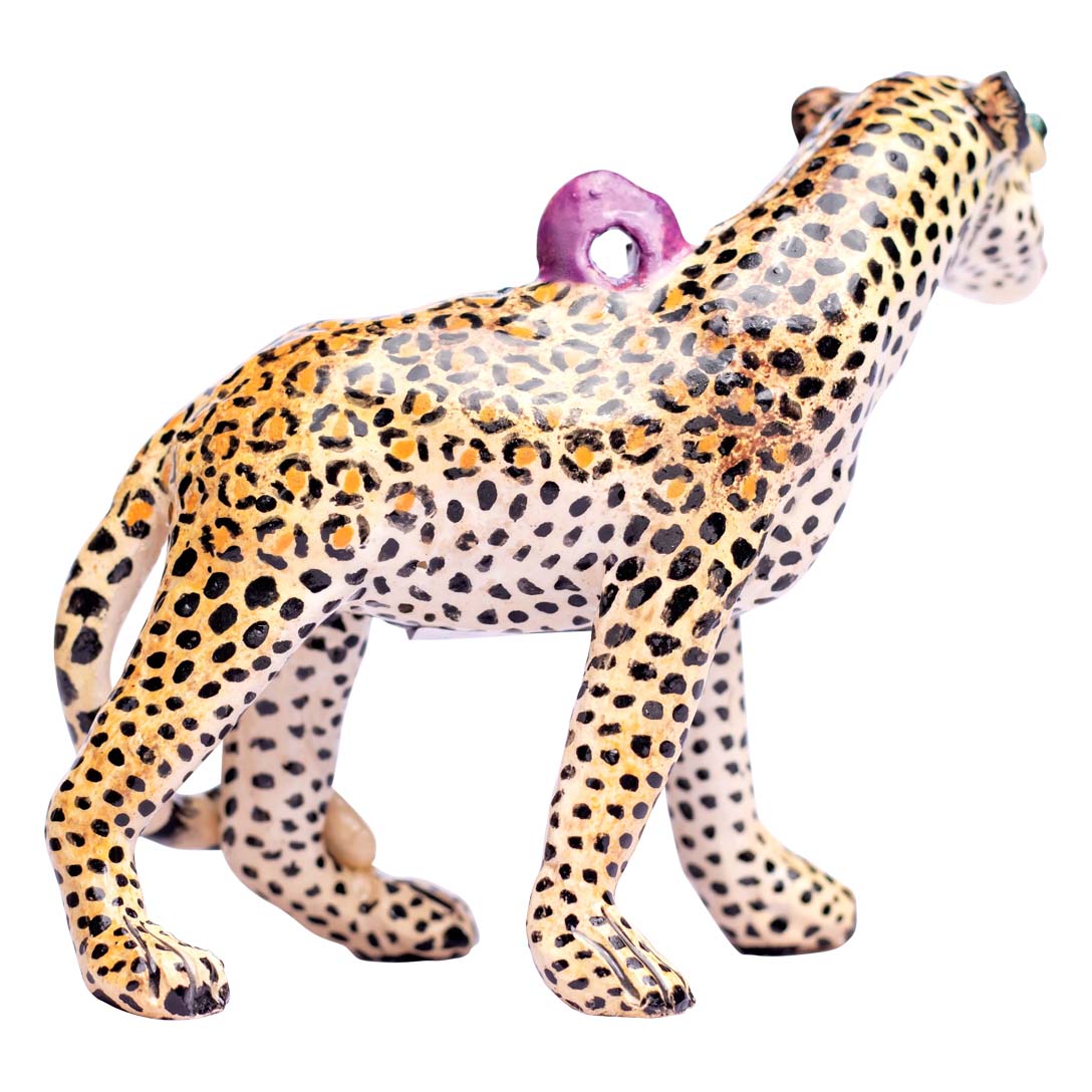 Leopard ornament