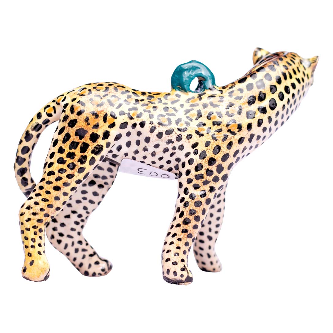 Leopard ornament