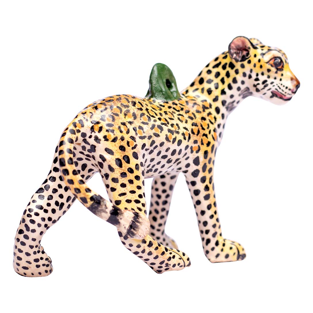 Leopard ornament