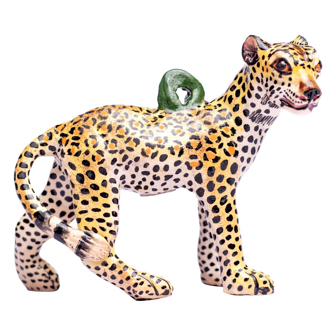 Leopard ornament